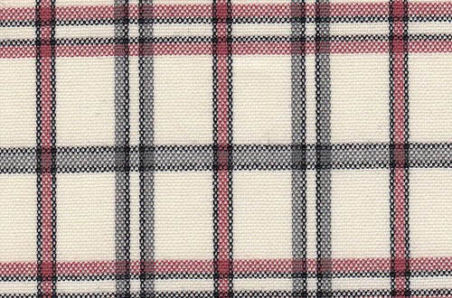 Cream w/Red/Grey/Black checks