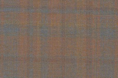 Subtle orange & light blue check