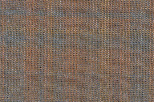 Subtle orange & light blue check