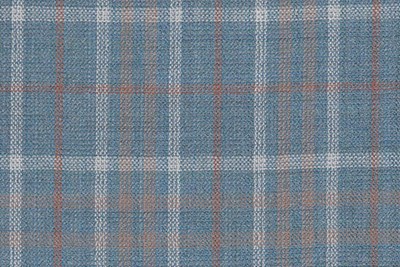 Bold Light blue & White check