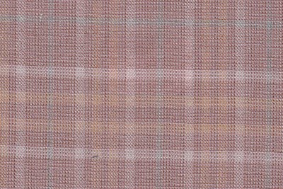 Subtle Dusty Pink & White / Orange check