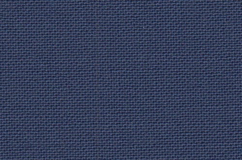 Blue Grey Plain Hopsack Weave