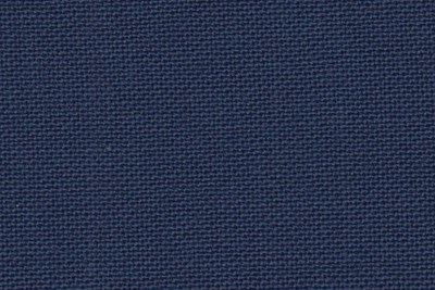 Mid Blue Plain Hopsack Weave