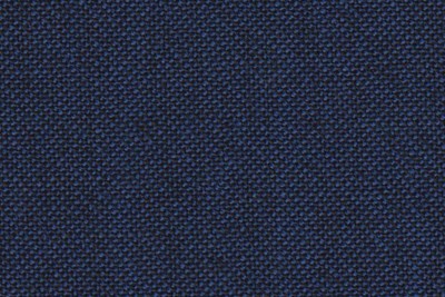 Royal Blue / Black Plain Hopsack Weave