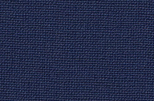 Royal Blue Plain Hopsack Weave