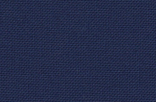 Royal Blue Plain Hopsack Weave