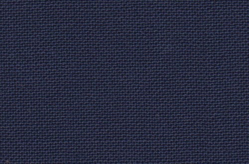 Navy Plain Hopsack Weave
