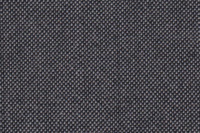 Light Grey / Black Plain Hopsack Weave