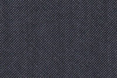 Mid Grey / Black Plain Hopsack Weave