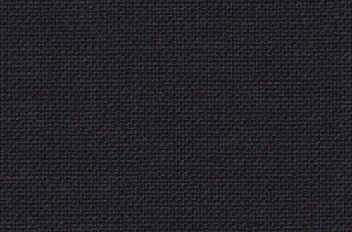 Black Plain Hopsack Weave
