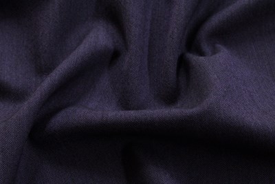 Purple / Black Plain Hopsack Weave