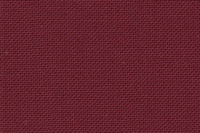 Burgandy Plain Hopsack Weave