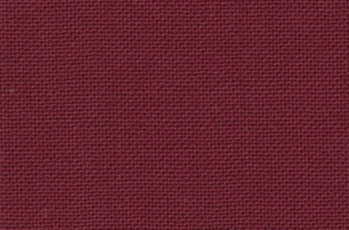 Burgandy Plain Hopsack Weave