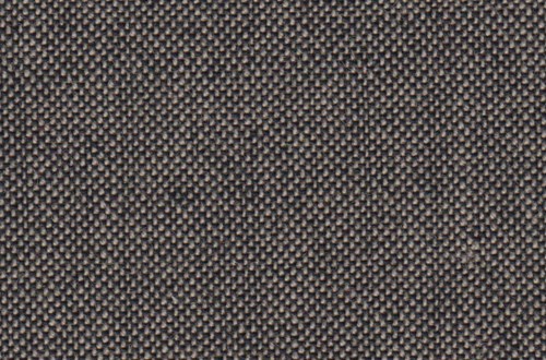 Fawn / Black Plain Hopsack Weave