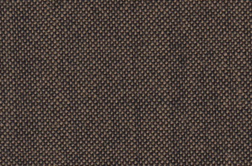 Sand Brown / Black Plain Hopsack Weave