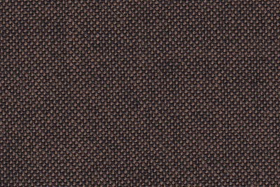 Mid Brown / Black Plain Hopsack Weave