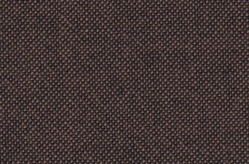 Mid Brown / Black Plain Hopsack Weave
