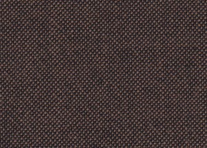 Mid Brown / Black Plain Hopsack Weave