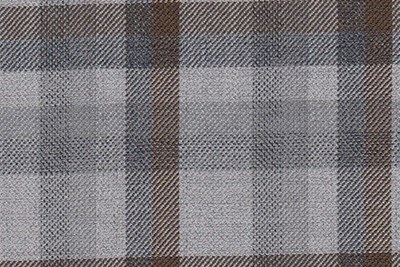 Light Grey / Brown / Dk Grey check