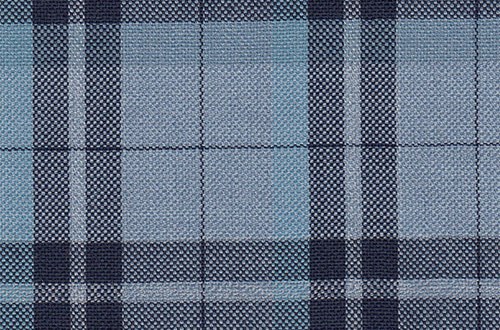 Sky Blue with Navy check