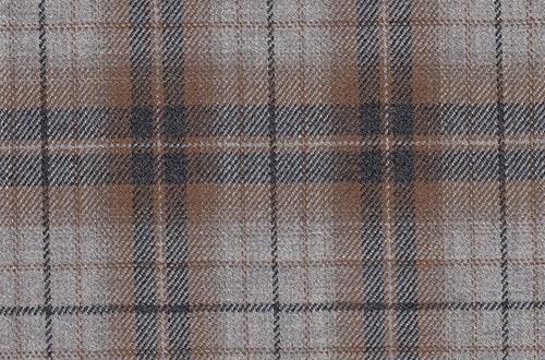 Light grey with Tan & Grey check