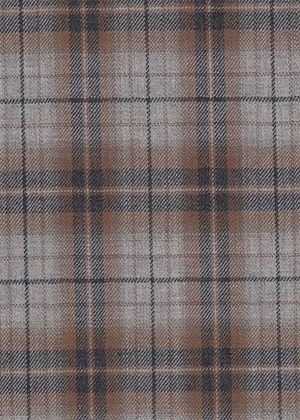 Light grey with Tan & Grey check