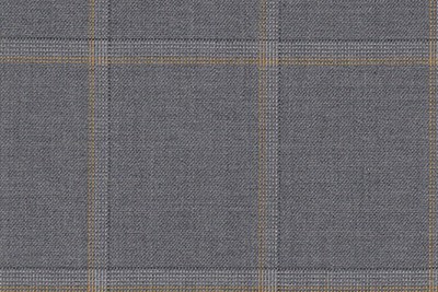 Light grey with white and gold check