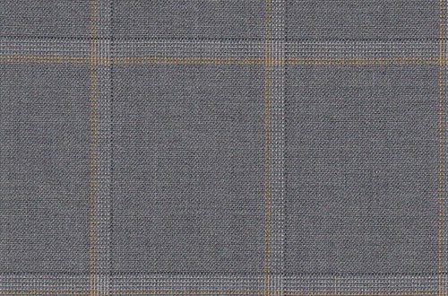 Light grey with white and gold check