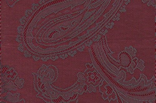 Large Paisley Red/Black