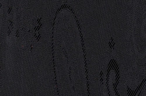 Large Paisley Black