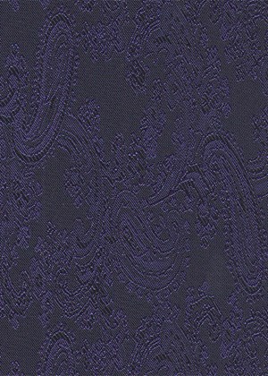Medium Paisley Black/Purple