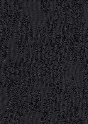 Medium Paisley Black