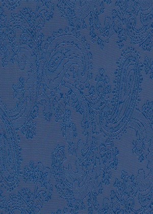Medium Paisley Blue/Bright Blue
