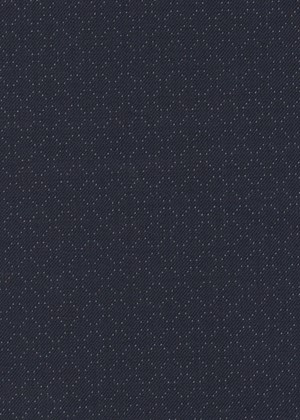 Navy Dotted Diamond 