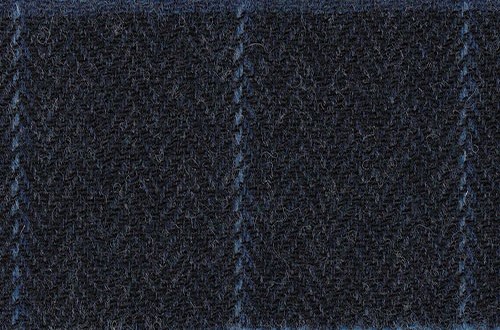 Navy Herringbone w/blue/lt blue windowpane