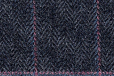 Blue/Grey herringbone w/pink/lt blue windowpane