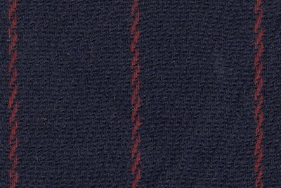 Navy w/ Burgundy Windowpane