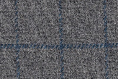 Grey w/ Blue Windowpane