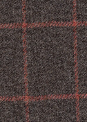Green w/ Orange Windowpane