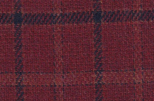 Burgundy w/ Black & Orange overchecks