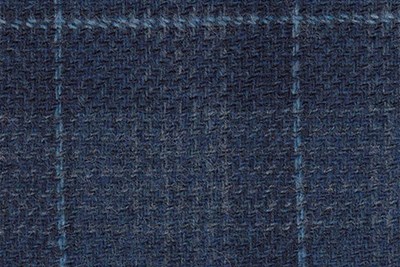 Blue w/Grey & Blue check