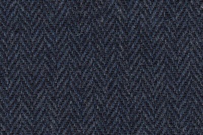 Blue & Black Herringbone
