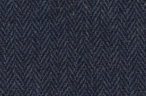 Blue & Black Herringbone
