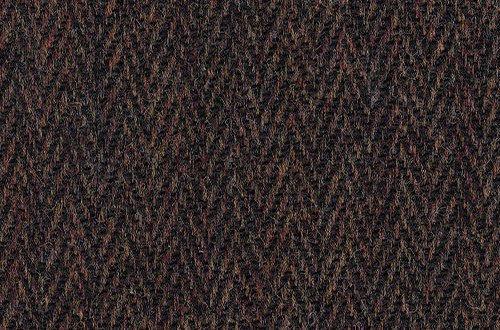 Brown & Black Herringbone
