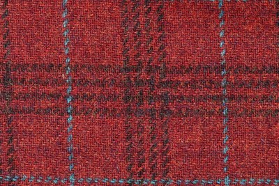 Red w/ Black & Turquoise checks