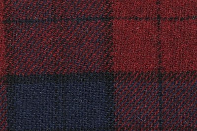Burgundy/Navy/Black Check