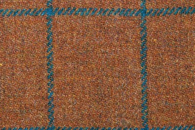 Orange with Blue check
