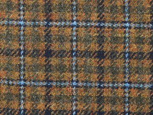 Brown w/Blue/Navy/Green checks
