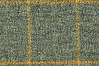 Green with Gold Check