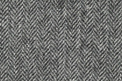 Grey/Black Herringbone